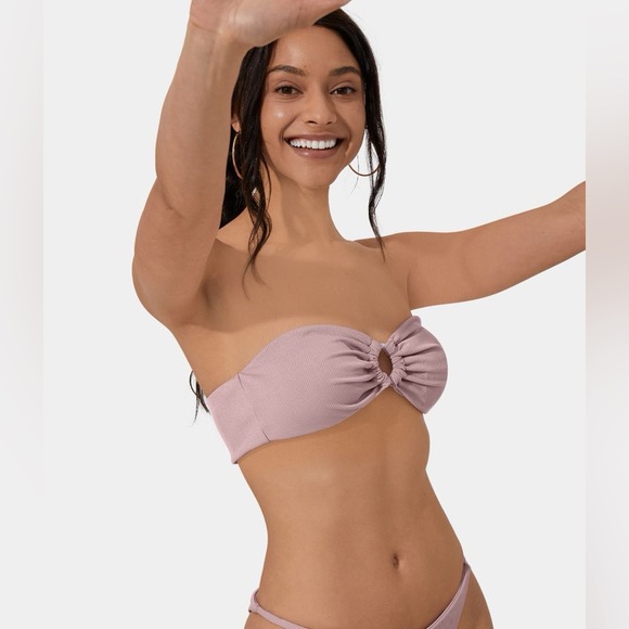 NWT HALARA Ribbed two piece bikini - Picture 2 of 16